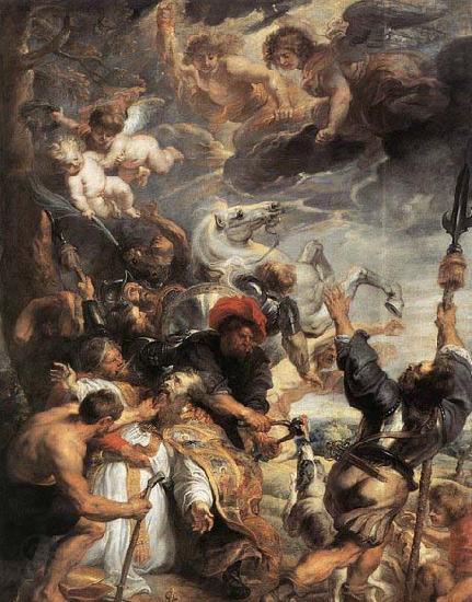 RUBENS, Pieter Pauwel The Martyrdom of St Livinus Spain oil painting art